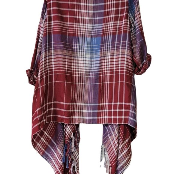 Womens Elegant Open Front Shawl - Picture 2 of 3